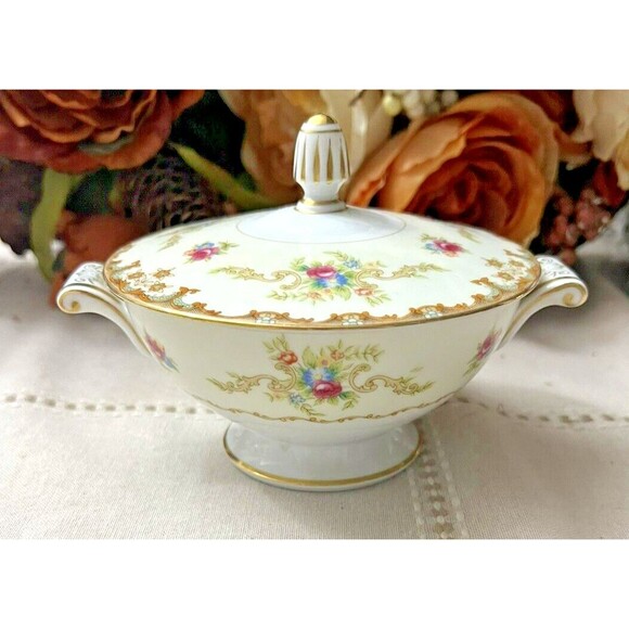 Regal (Gold Trim) by SANGO Sugar Bowl With Lid - Picture 2 of 10